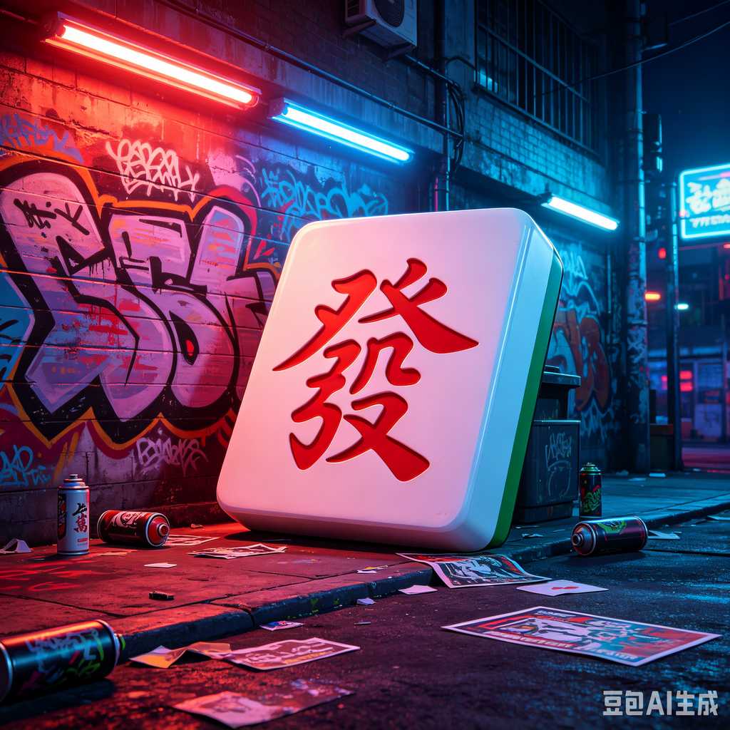 bright print mahjong tiles