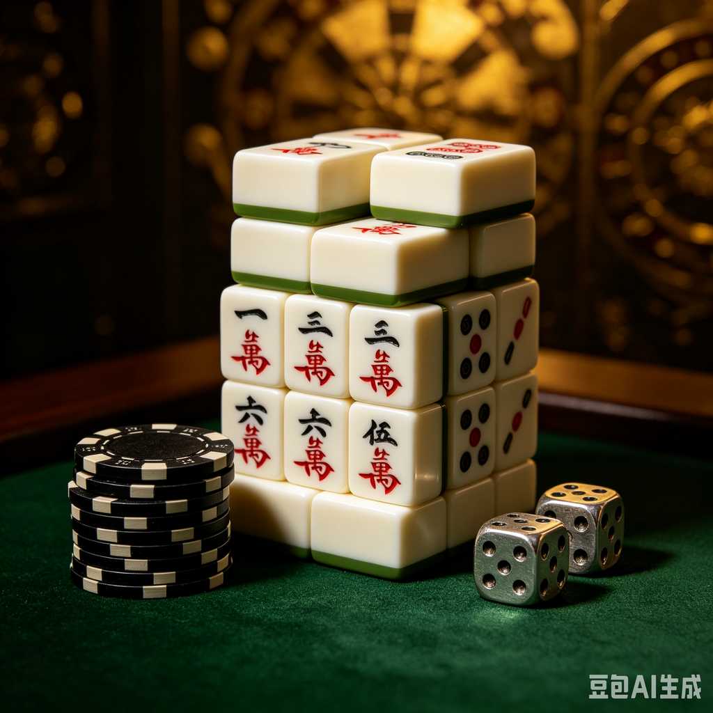 multi color mahjong set custom